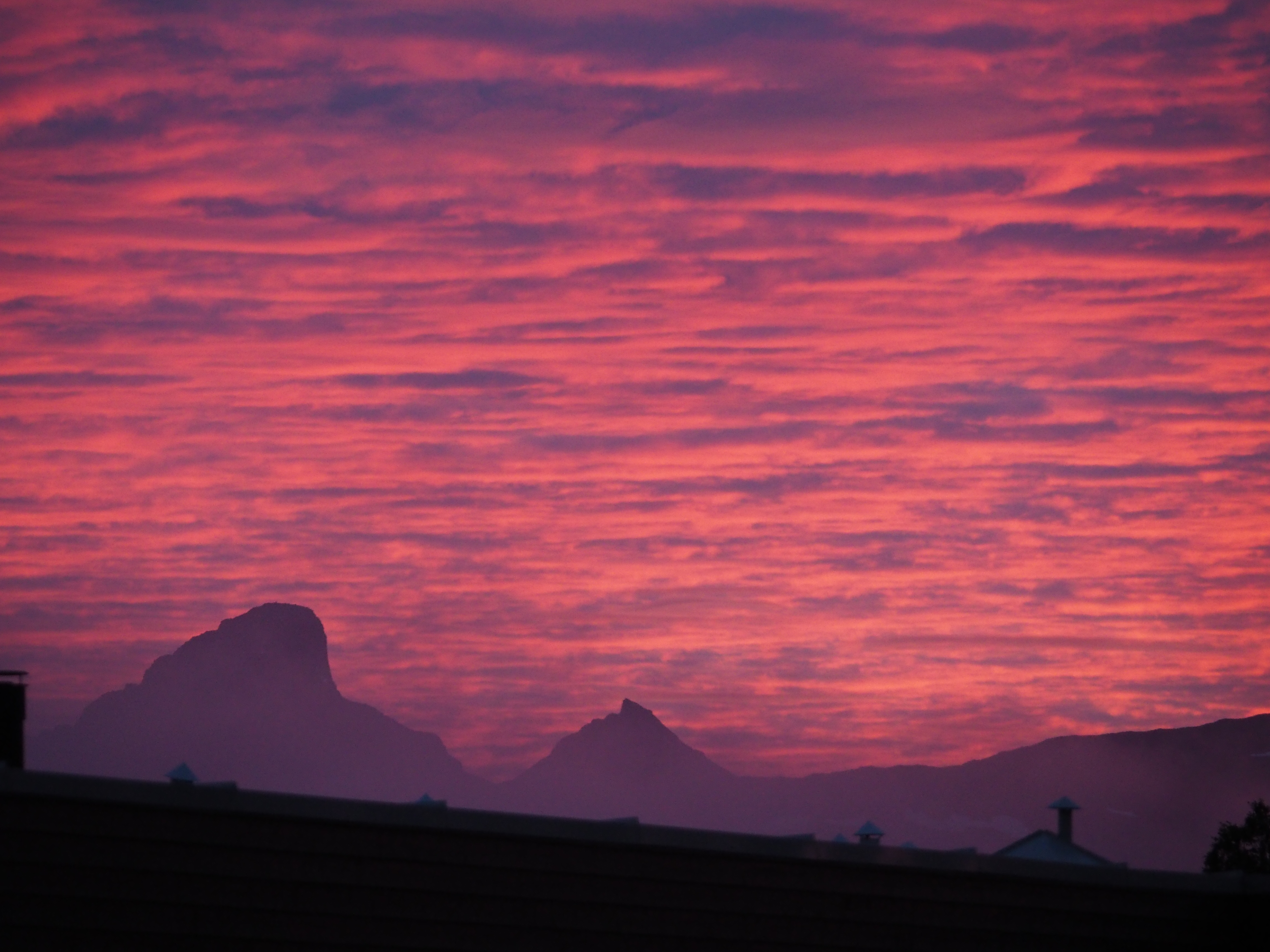 Sunset in Tromsø