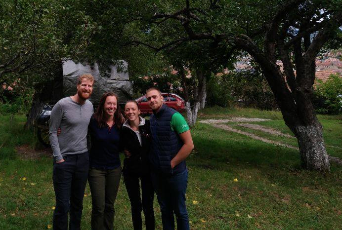 New friends in Sighisoara